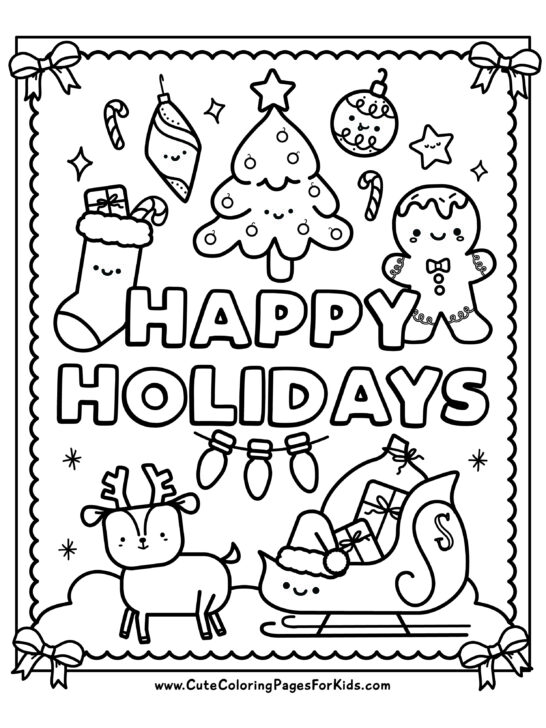 Winter Coloring Pages: Grab Our Free Download - We Are Teachers