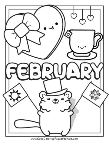 Hello Kitty coloring book - Coloring Pages 4 U