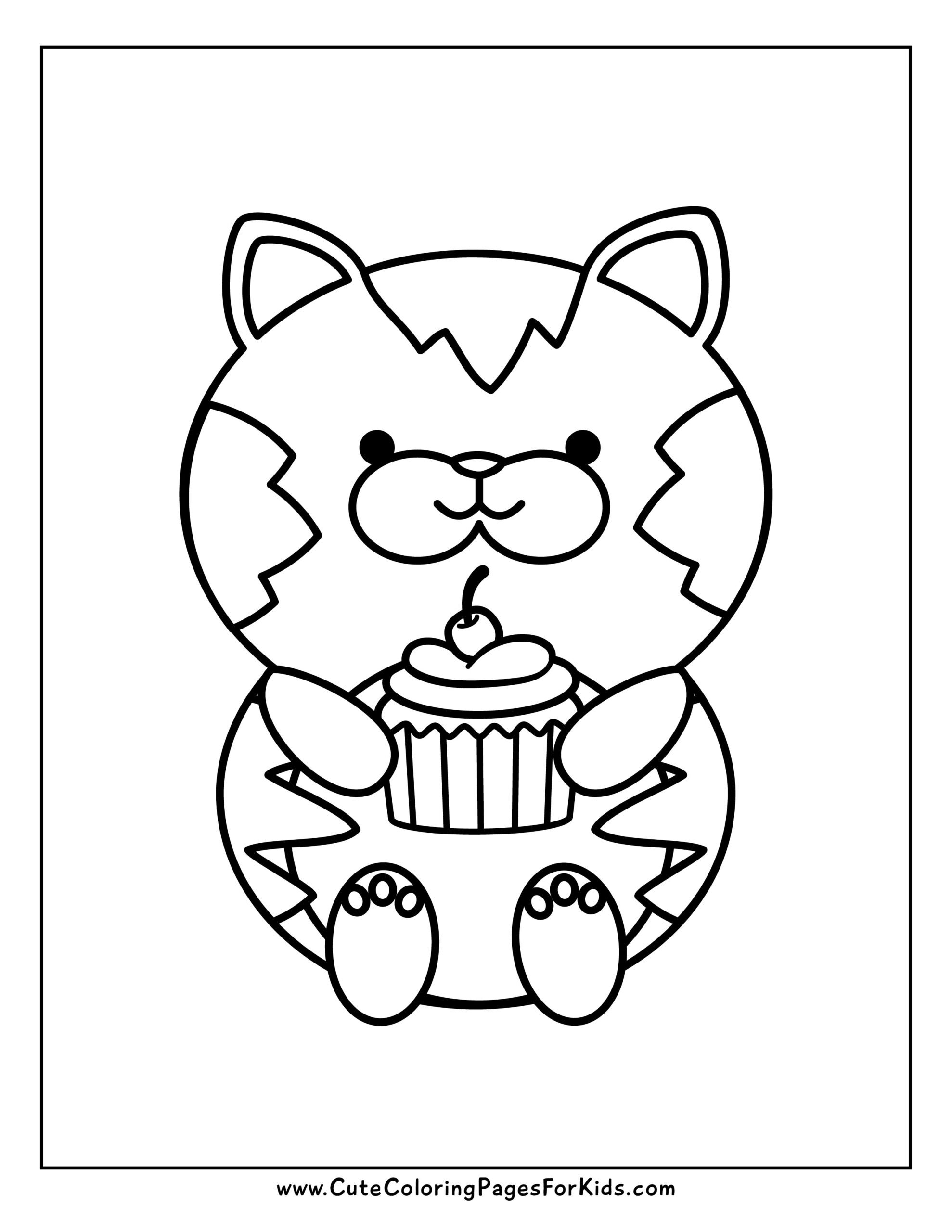Kitty Cat Coloring Pages: 6 Free Printable PDFs - Cute Coloring Pages