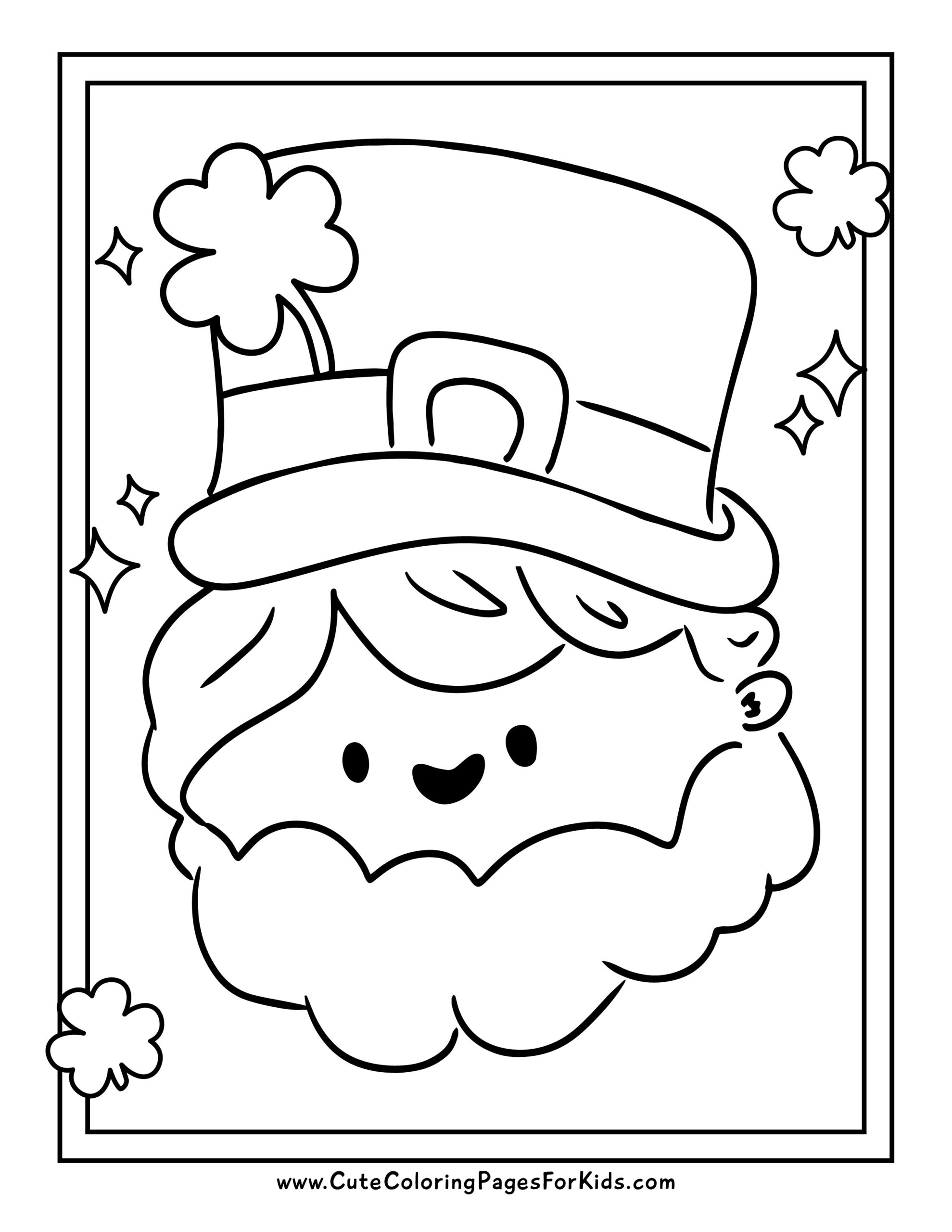 St. Patrick's Day Coloring Pages 7 Free Printable PDFs Cute Coloring