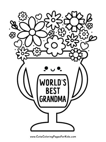 Mother's Day Coloring Pages (19 Free Printables) - Cute Coloring Pages For Kids