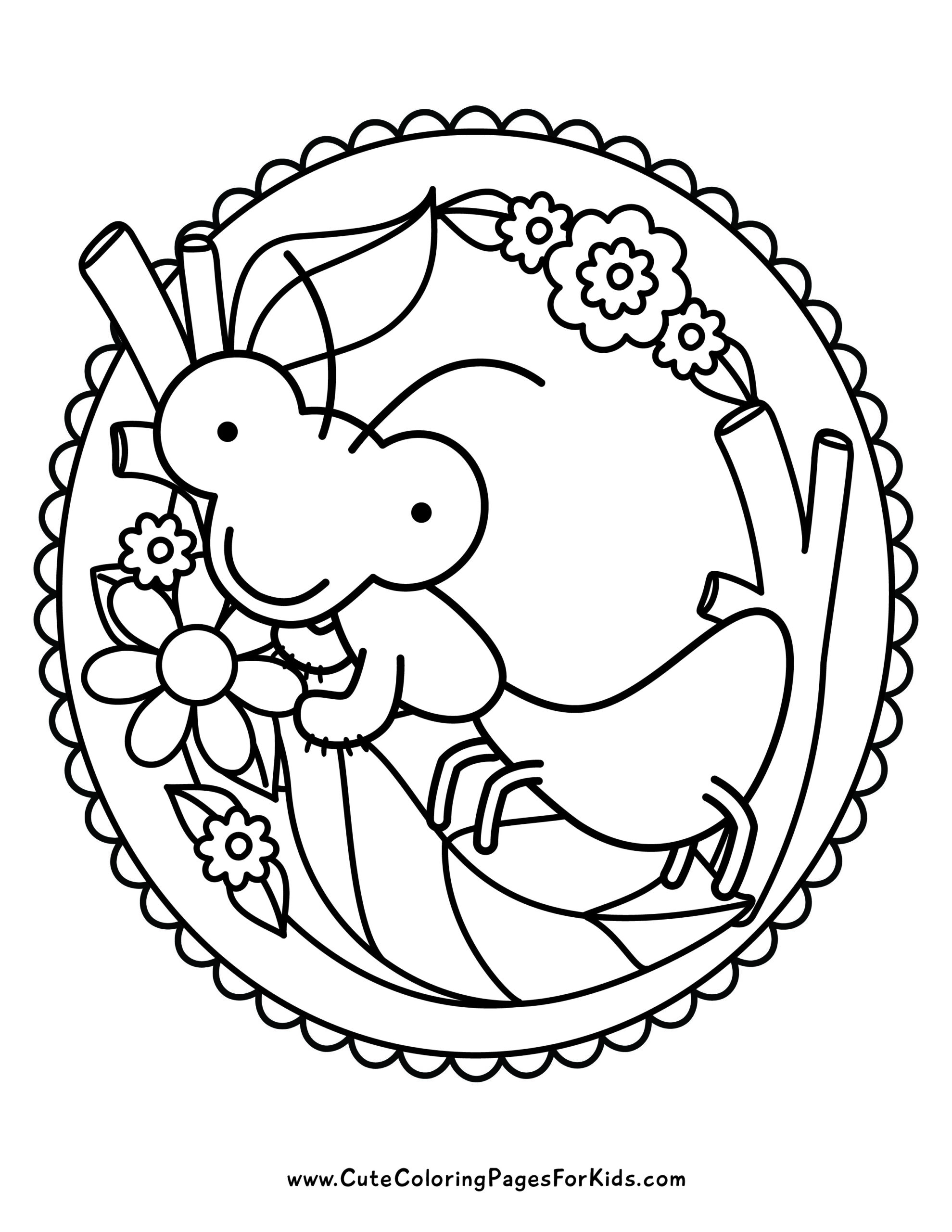 Deadpool Coloring Pages Cute