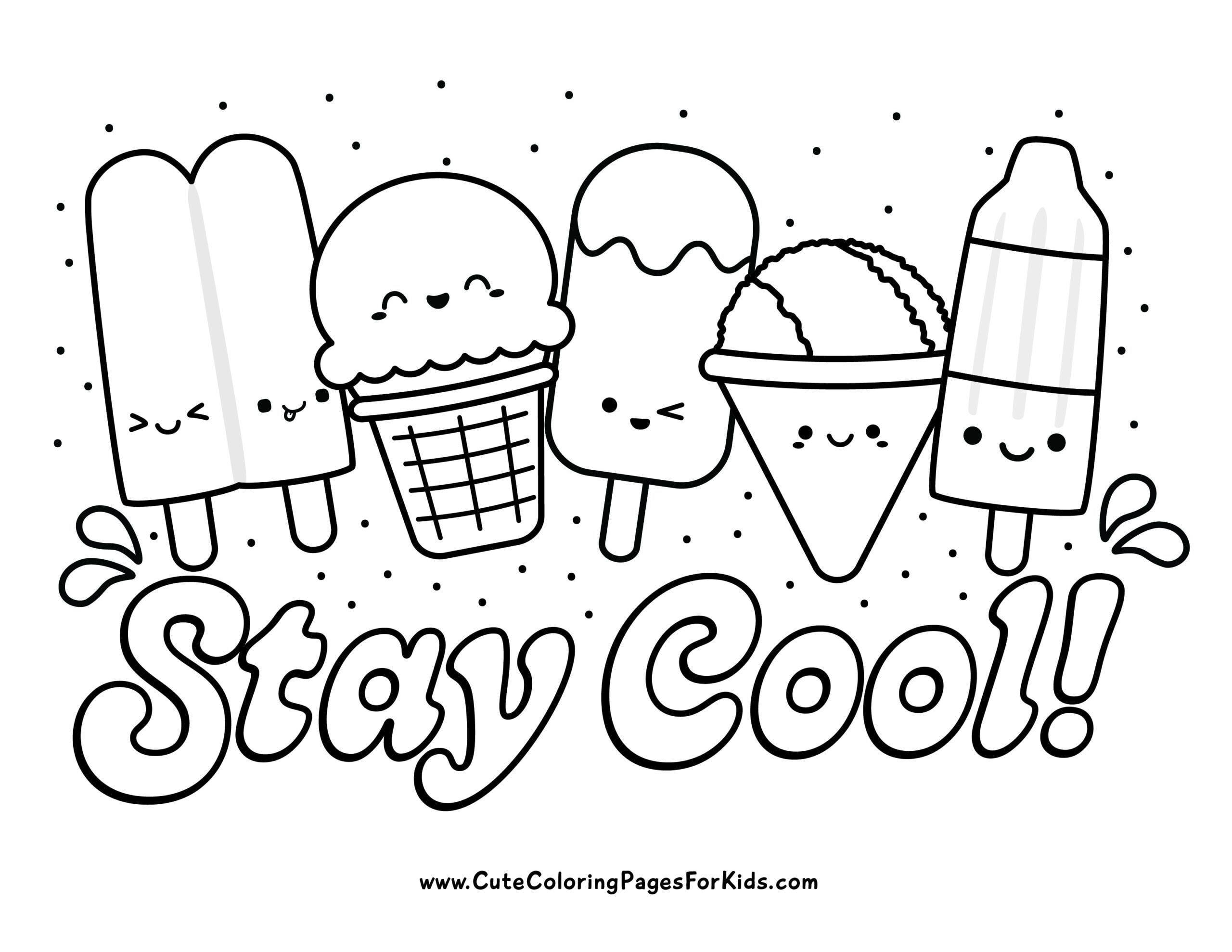 Coloring Pages Summer Coloring Pages Summer