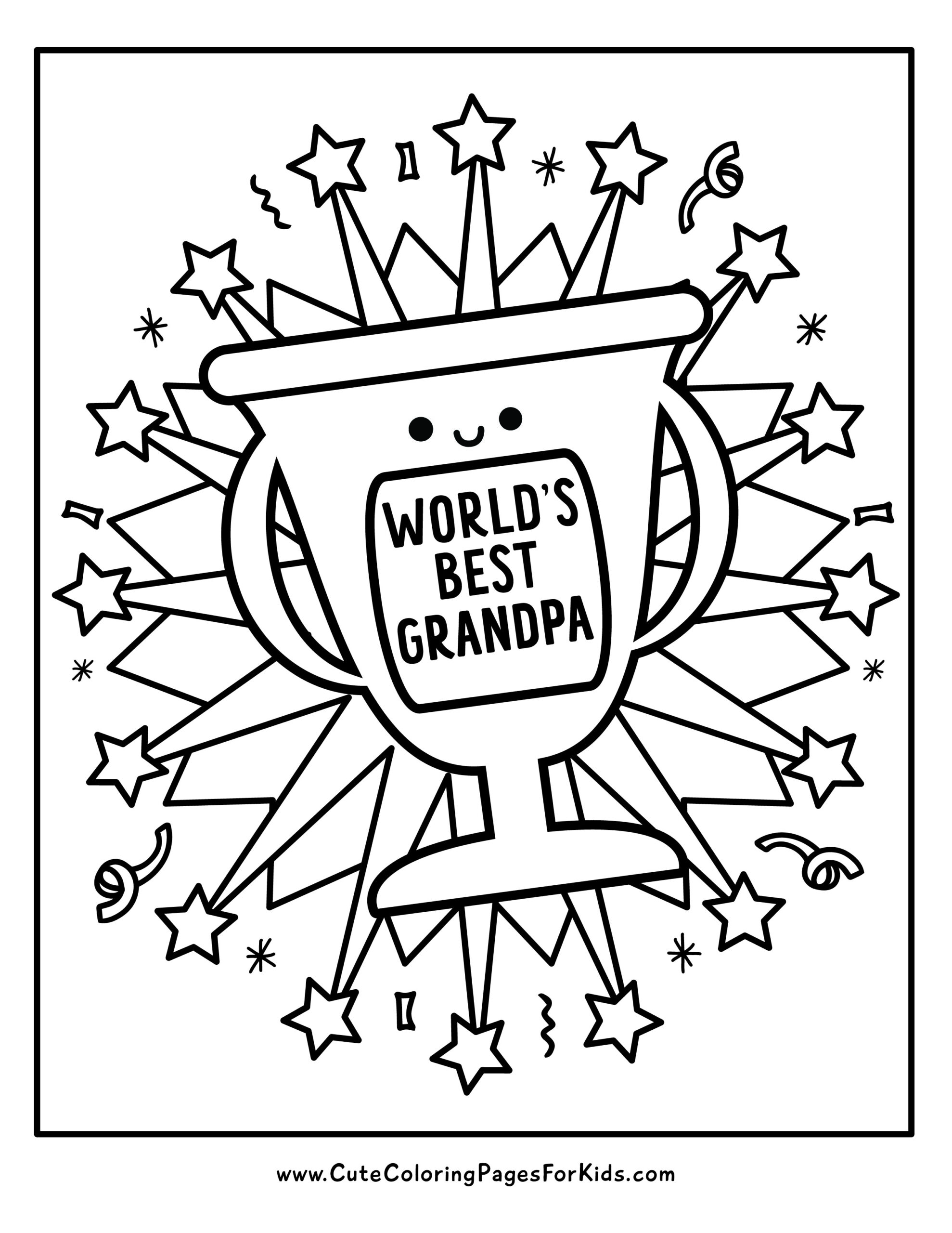 father's day coloring pages – Image 11