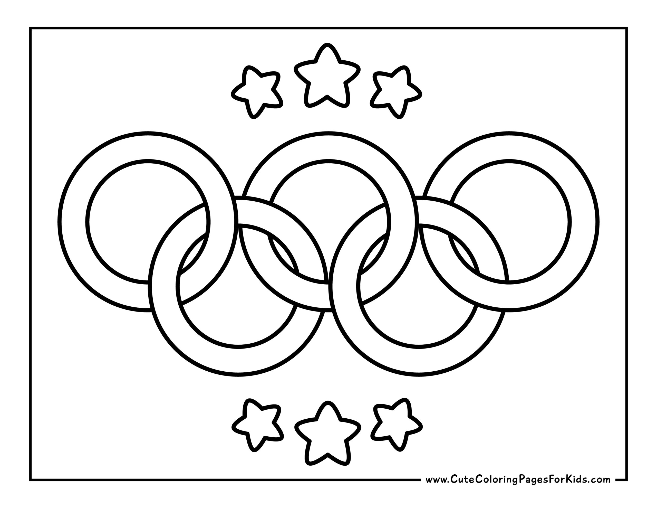 2024 Summer Olympics Coloring Pages: 6 Free Printable PDFs - Cute