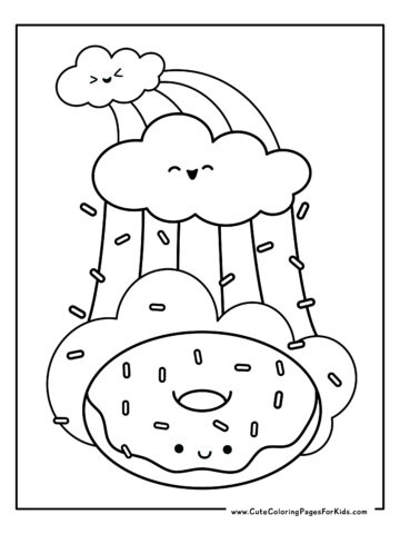 17 Rainbow Coloring Pages (Free Printable PDFs) - Cute Coloring Pages ...