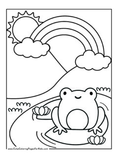 17 Rainbow Coloring Pages (Free Printable PDFs) - Cute Coloring Pages ...