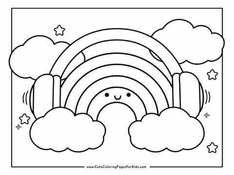 17 Rainbow Coloring Pages (Free Printable PDFs) - Cute Coloring Pages ...