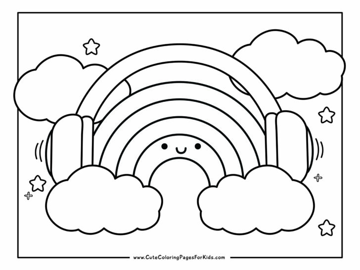 17 Rainbow Coloring Pages (Free Printable PDFs) - Cute Coloring Pages ...