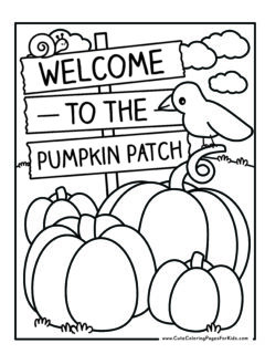 11 Pumpkin Coloring Pages (Free Printables) - Cute Coloring Pages For Kids