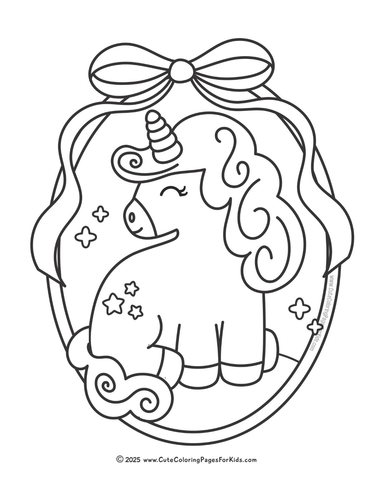 Cute Unicorn Free Coloring Pages 2025 Cute Unicorn Free Coloring Pages 2025